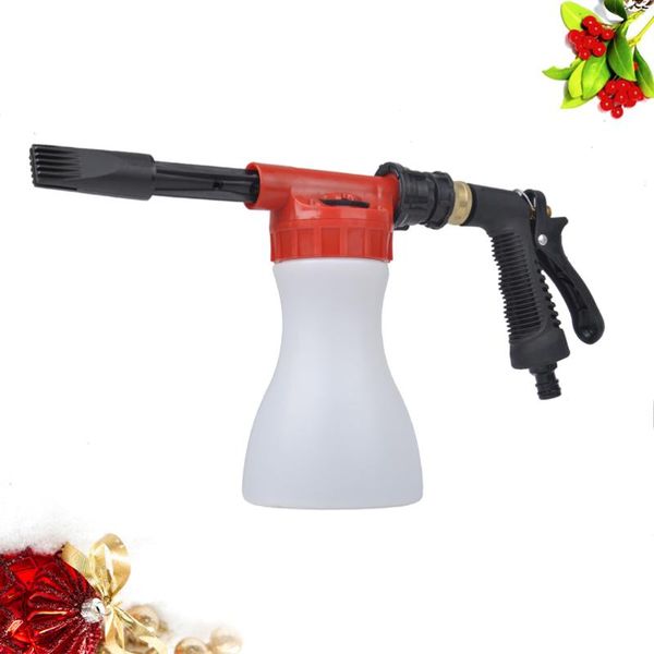 

watering equipments car wash hand press water can accessories (red)