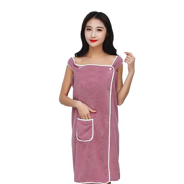 

towel coral velvet thickened water absorbent bath is simple and can be worn as household bathing bathrobe 1102