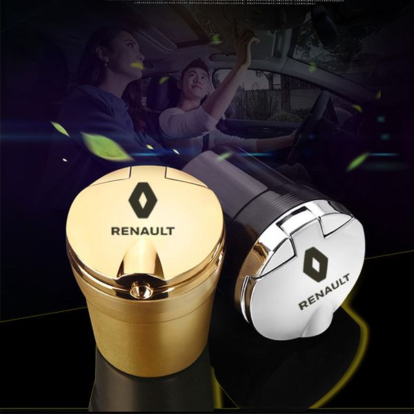 

accessories car blue light ashtray decoration pattern customization