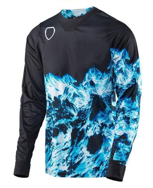 

motorcycle outdoor sports jersey long-sleeved polyester quick-drying t-shirt can be customized breathable downhill