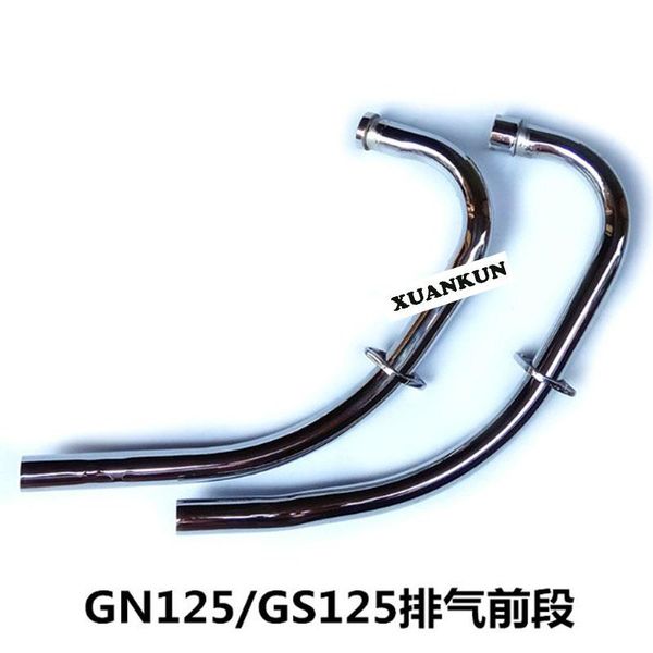 

motorcycle exhaust system accessories gn125 gs125 pipe retro light riding smoke