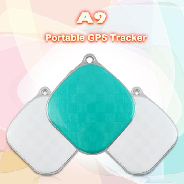 

car gps & accessories portable mini tracker a9 for kids children gsm gprs wifi tracking rastreador sos alarm google maps
