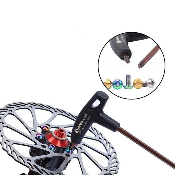 

tools toopre bike brake disc rotor t25 wrench m5*10 screw bicycle repair