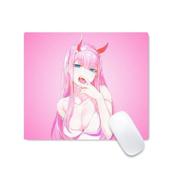 

mouse pads & wrist rests anime zero two daring gamer speed mice retail small rubber protect game officework mat non-slip lapcushion mous