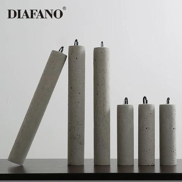 

pendant lamps nordic led cement chandeliers bedroom restaurant bar cafe island counter hanging light creative designer long single head lamp