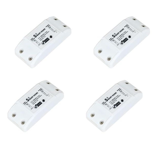 

4pcs wifi switch, smart switch modification, wireless remote control wifi switch, suitable for alexa voice control