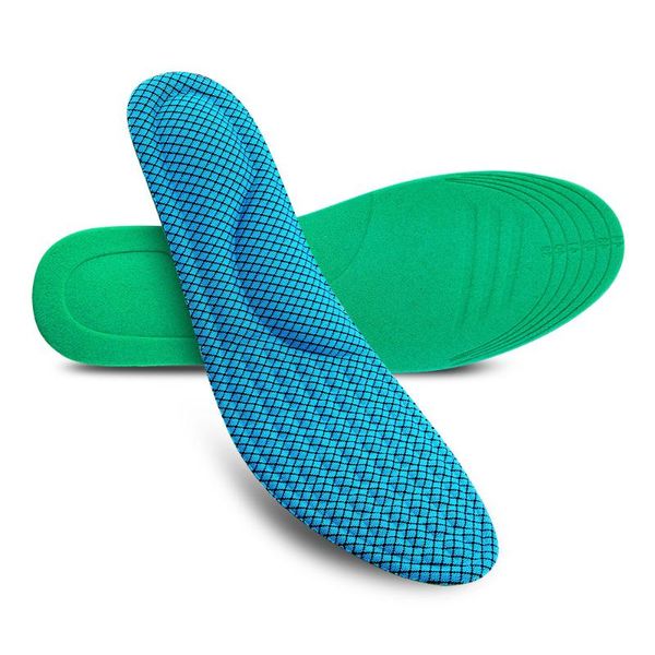 

shoes materials pcssole 3d soft memory foam massage insoles for man feet care sponge cushion absorption o1006, Black