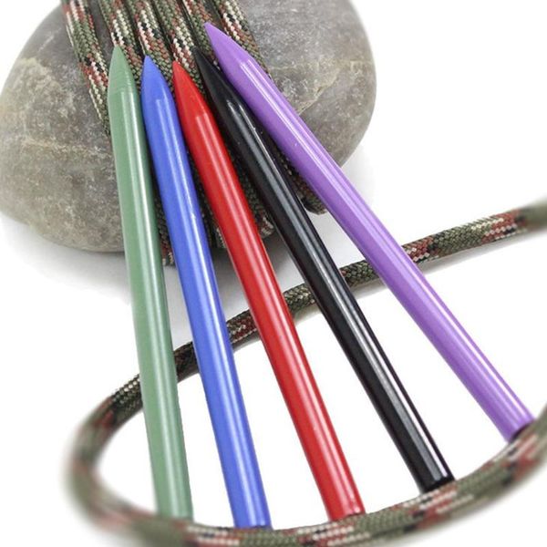 

outdoor gadgets paracord bracelet needle cord knitting needles travelling stainless steel diy parachute easy carrying portable parts