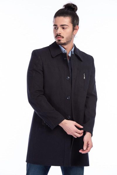 

men's jackets dewberry male anthracite overcoat-1020001 p8317.., Black;brown