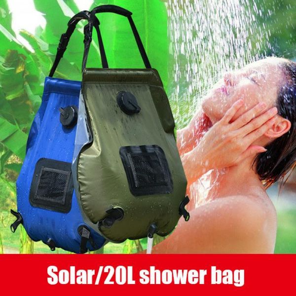 

hydration packs bath bags water bottle portable storage bag 20l pvc with plastic handle closed lock design inlet
