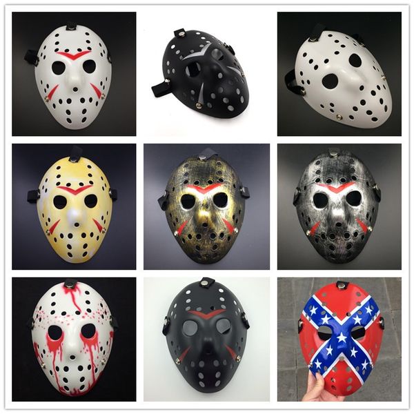 

17 style masquerade designer masks jason cosplay skull horror hockey halloween costume scary festival party mask tl0651