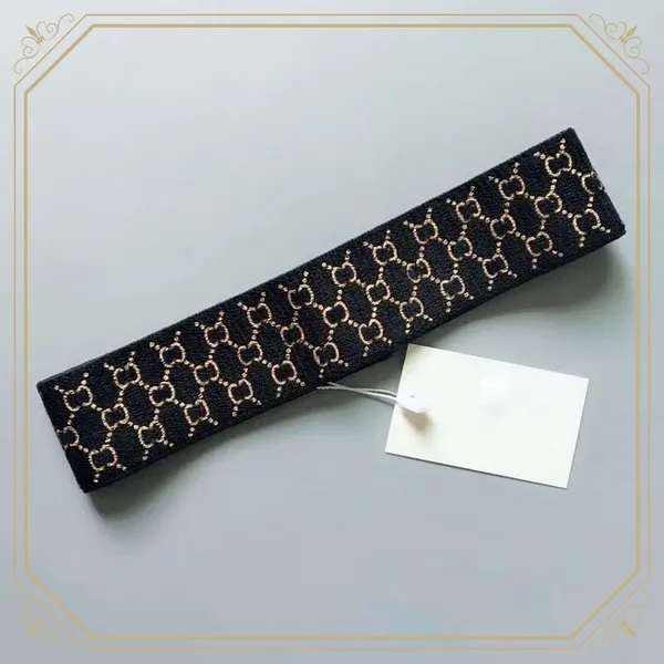 Tiaras para designer de luxo mulheres homens vermelho preto branco marca carta impressão listra elástica bandana moda esporte faixas de cabelo turbante headwraps chapéu acessórios presentes