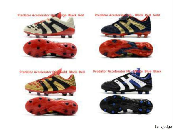 

2020 new mens soccer cleats predator precision tf ic turf football boots predator mania champagne fg indoor soccer shoes high quality