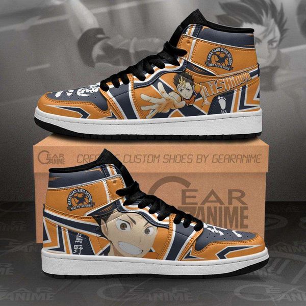 

customization karasuno nishinoya yuu sneakers haikyuu anime shoes