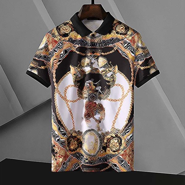 

23ss designer polo shirts men luxury polos casual mens t shirt, White;black