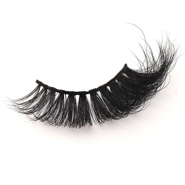 

false eyelashes long natural mink 25mm handmade eye lashes date make-up fake
