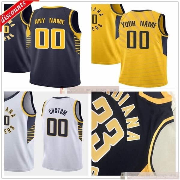 

custom printed victor 4 oladipo myles 33 turner malcolm 7 brogdon 26 jeremy lamb 20 doug mcdermott tj 22 leaf 1 warren 9 mcconnell jerseys, Black;red