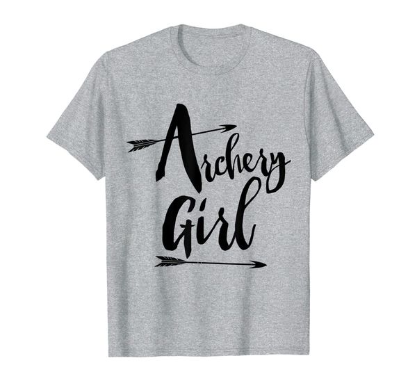 

archery girl women shirt cute archer arrow gift, White;black