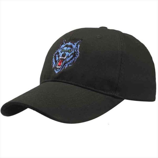 

embroidery wolf animal baseball caps for men outdoor sport tactical cap mens dad hat gorra animales snapback, Blue;gray