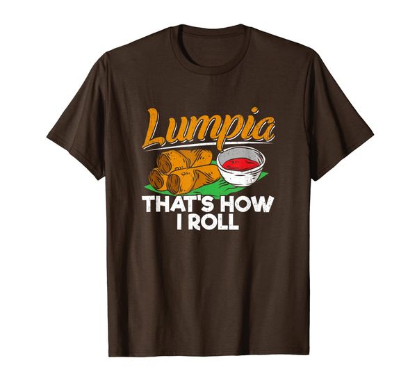 

Philippines Lumpia Spring Roll T Shirt - Filipino Food Quote, Mainly pictures
