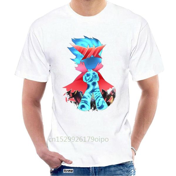 

women's t-shirt the super tengen a gurren lagann black mens tees size s-3xl t-shirts @120603, White