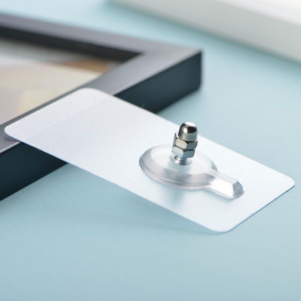 

bath accessory set traceless nail strong glue hook no holes wire stick wall frame as ceramic tile hanging invisible suction cup