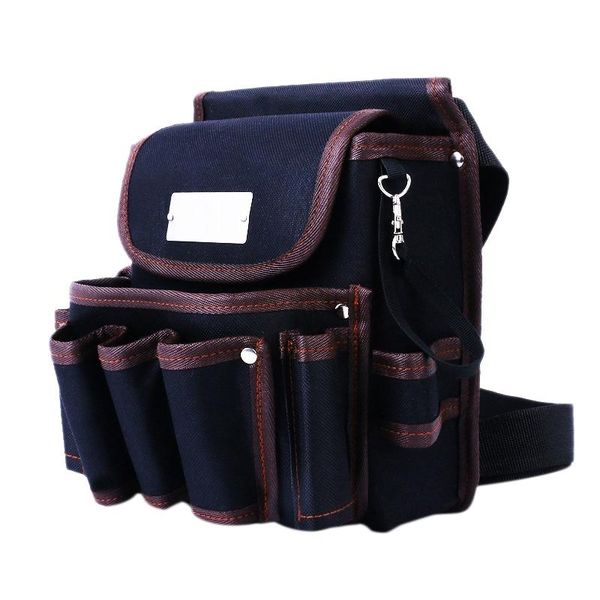 

600d waterproof cloth rivet fixed tool bag belt utility kit pocket pouch