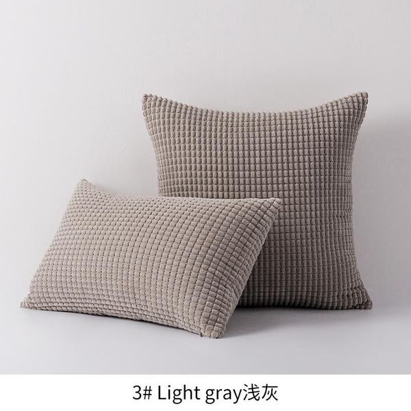 

cushion/decorative pillow corduroy cushion cover corn solid case grey blue yellow white soft home decorative 45x45cm/60x60cm