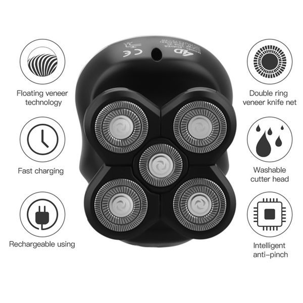 

electric shavers for men skull shaver razor halloween usb rechargeable mens shaver barber beard trimmer razors shaving machine