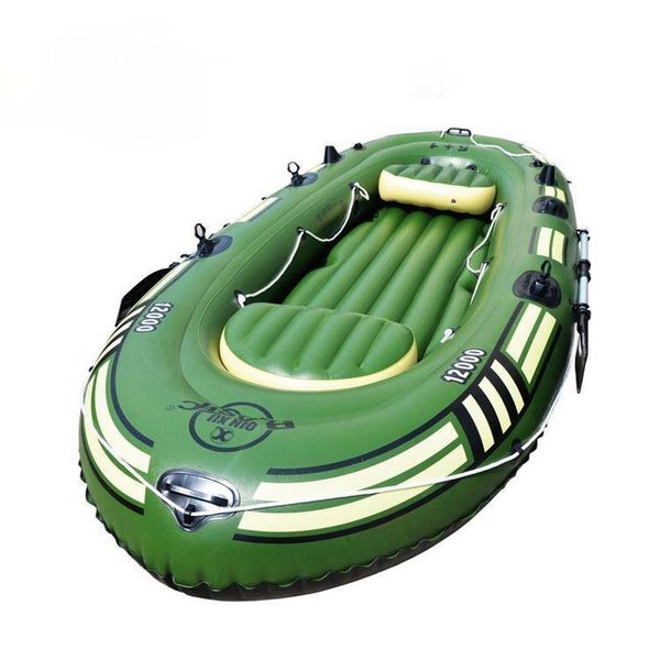 

rafts/inflatable boats thickened pvc inflatable boat kayak rubber fishing for 6 people