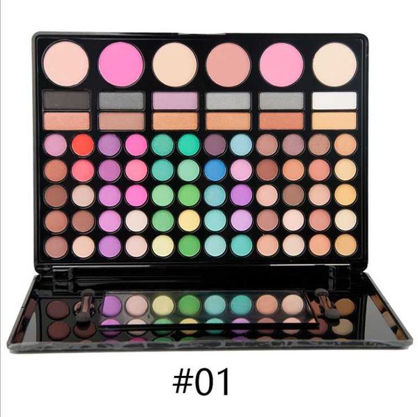 

78 color shades ultimate eye shadow palette & trimming
