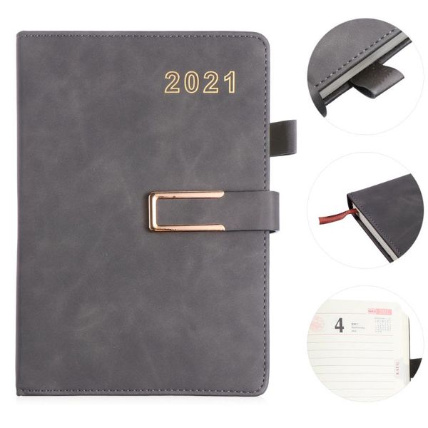 

notepads 1pc daily planning notepad schedule book 2021 handbook planner, Purple;pink