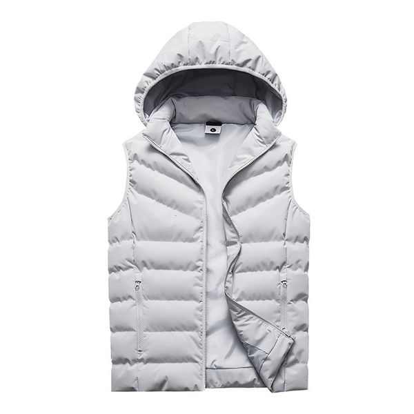 

new autumn and thick down cotton men's vest, versatile net red, the same winter light couple vest fashion, Black;white