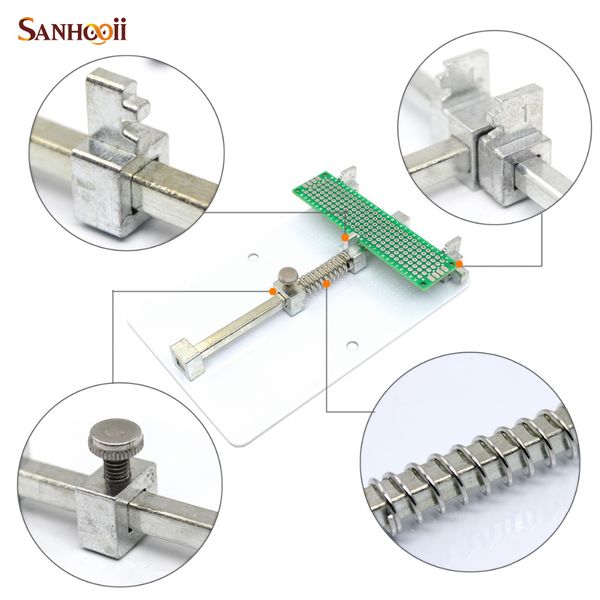 

metal mobile cell phone pcb holder platform diy gadgets tools maintenance fixtures work station repair tool zm56