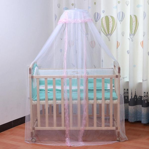 

mosquito net baby foldable royal court princess cute bed canopy cover with lace for safety