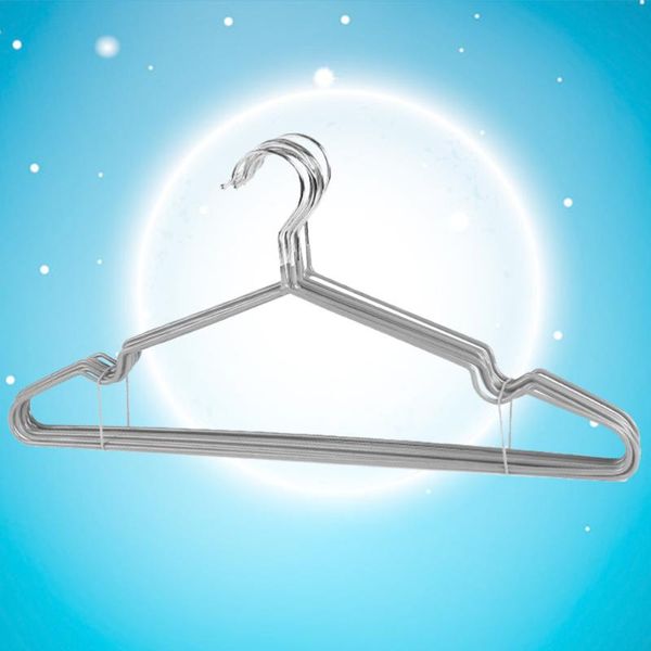 

hangers & racks 10pcs non-slip metal space saving clothes drying rack for shirts sweaters dress(grey)