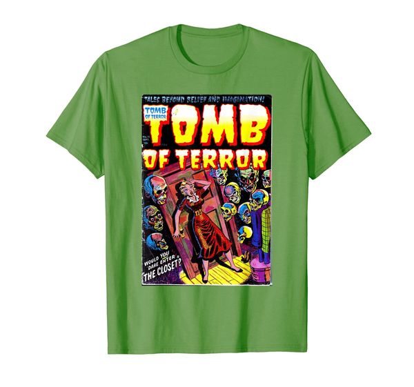 

Tomb of Terror #11 Horror Comic Book Cover T-Shirt, Mainly pictures