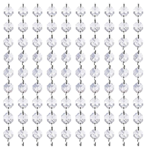 

10pcs hanging crystal bead string crystal bead layout decor hanging ornament