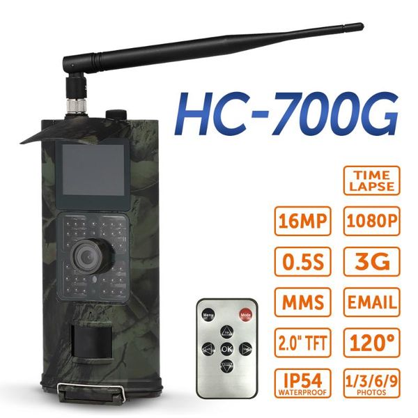 

hc-700m 2g hc-700g 3g sms gsm trail camera infrared night vision hunting camera 16mp 1080p game wildlife with pir sensor