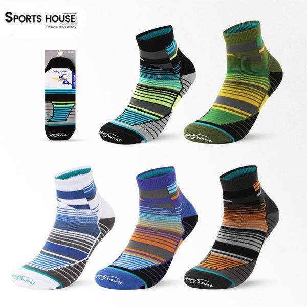 

men's socks man's casual cotton non-slip breathable comfortable solid color male summer street fashions sock, Black
