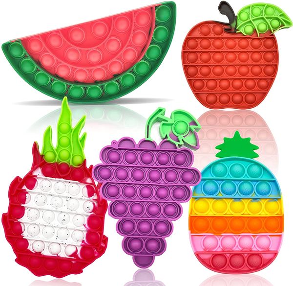 

fidget sensory pop bubble stress toy set (pitaya)