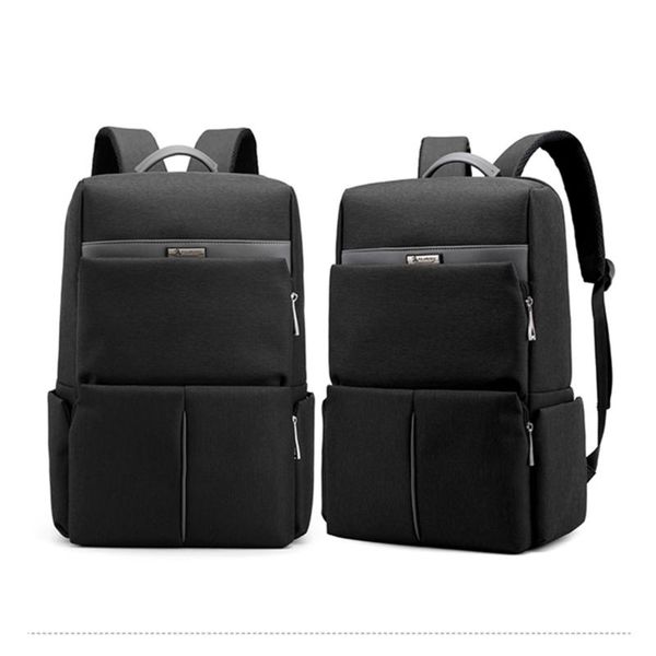 

backpack men male canvas gray casual rucksacks 15inch lapbackpacks college student school bag women mochila