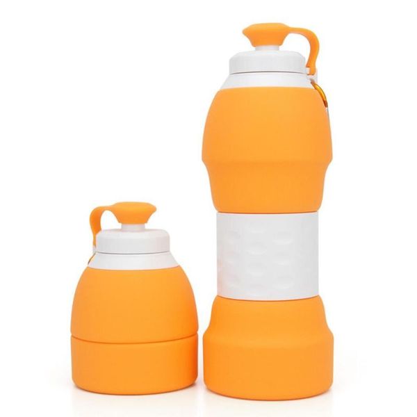 

water bottles 580ml durable leakproof folding bottle outdoor sport sport, travel