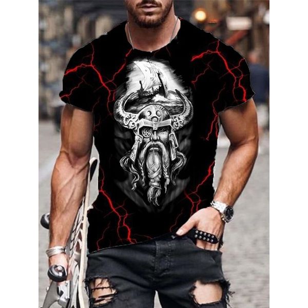 

love original 3d printing t-shirt unique fashion beautiful breathable comfort daily party travel visual impact gothic style men's short, White;black