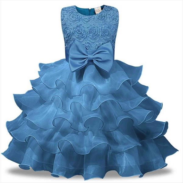 

[6 colors 0 8years] kids girl dresses clothes summer for girls sleeveless lace princess dress children clothing, Red;yellow