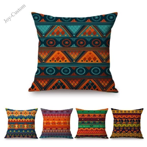

cushion/decorative pillow colorful africa bohemian geometric design pattern home decorative case fashion exotic ethnic mediterranean cushion
