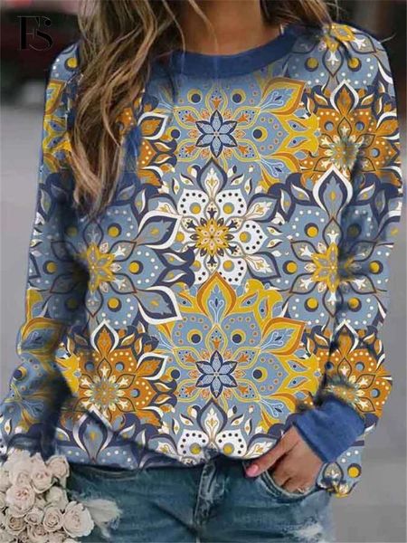 

women's hoodies & sweatshirts 2021 autumn casual floral long sleeve for women solid color o neck pullover, Black