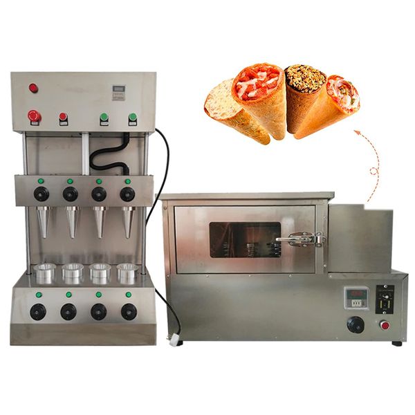 Máquina de processamento de cone de cone de pizza elétrica que forma a máquina de processamento da máquina da pizza 110V / 220V