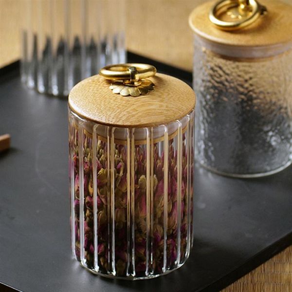 

glass storage jars airtight kitchen clear glass canister storage containers