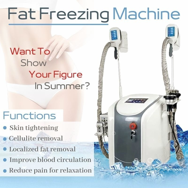 

cryolipolysis fat ing machine cryo therapy slimming cavitation rf machine fat reduction lipo laser ce/dhl